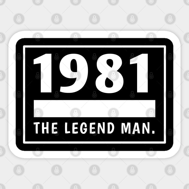 1981 birthday Sticker by BlackMeme94